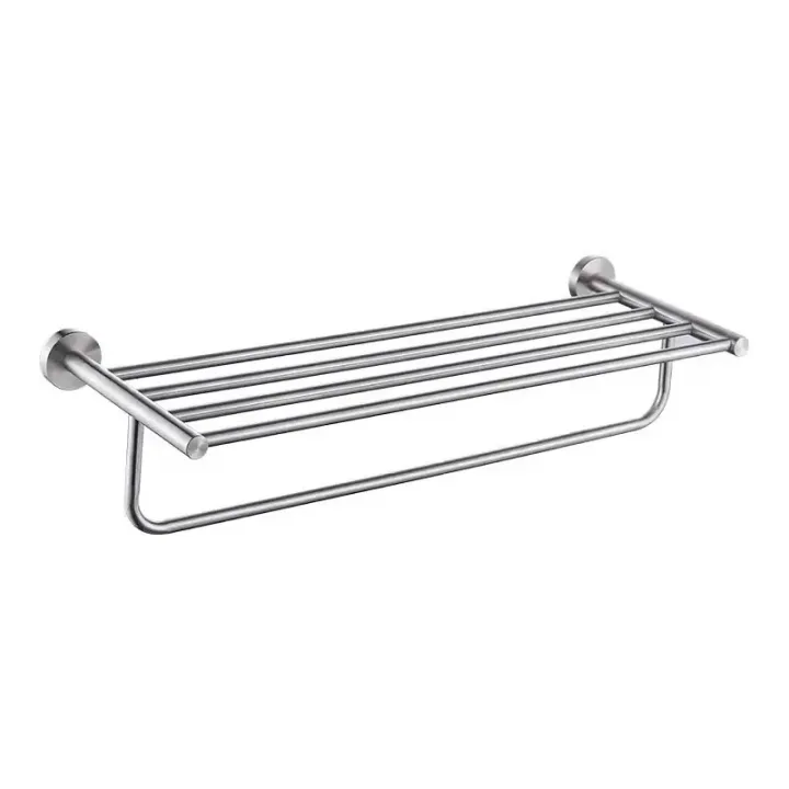 Wall-Mounted Round Design Towel Rack