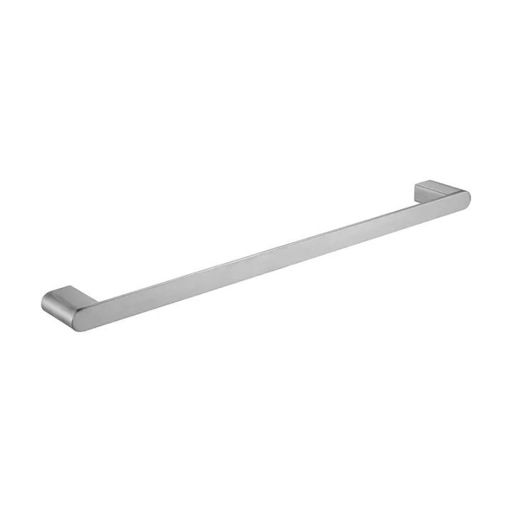 D-Series Square Base Single Bar Towel Rack