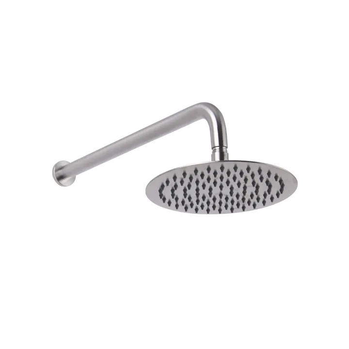 Round Shower Head With Extension Arm