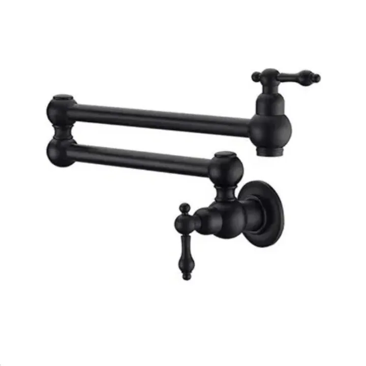 Wall-Mounted Folding Pot Filler Faucet