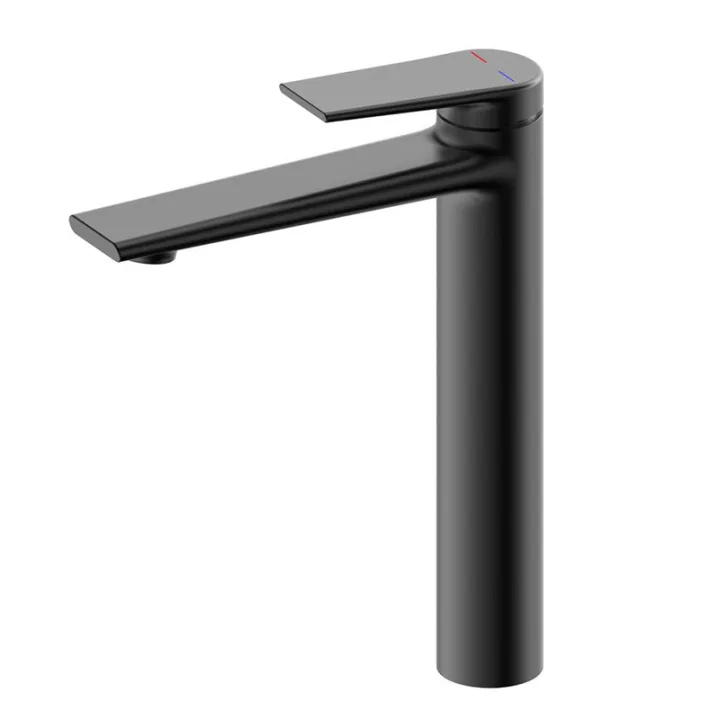 Taller Deck-Mounted Single-Lever Basin Mixer