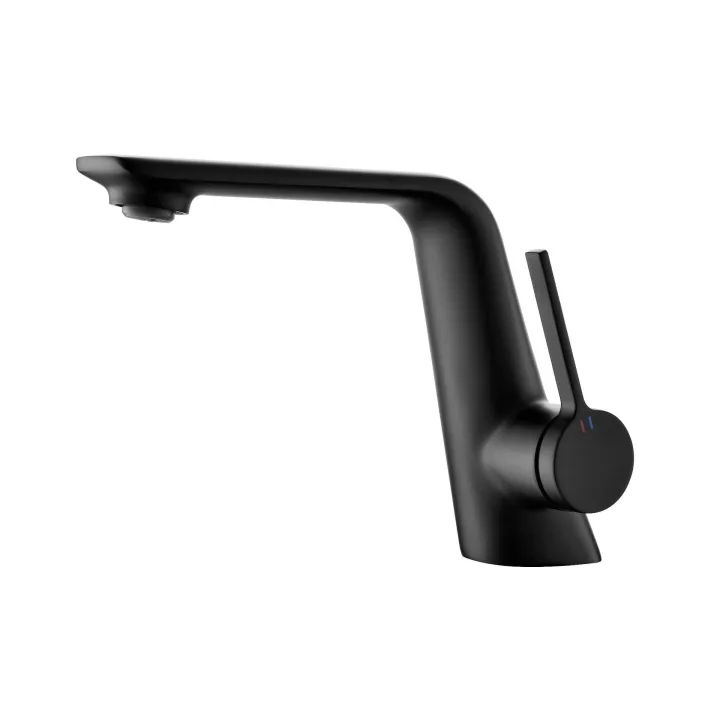 Deck-Mounted Single-Lever Mixer Matt Black