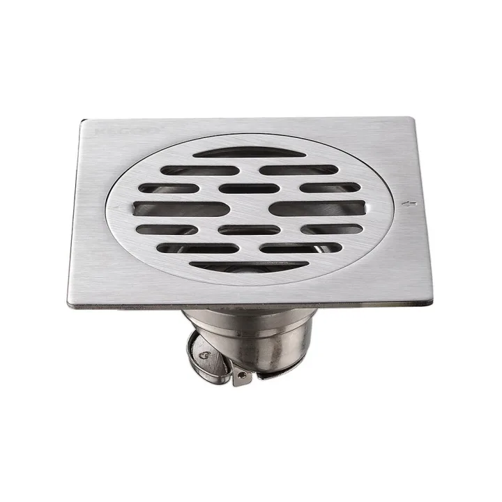 4" Floor Drain with Anti-Odor Valve 10*10cm