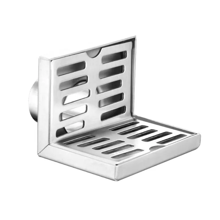 304 Stainless Steel Side-outlet Floor Drain 10cm suitable for Φ50 pipe