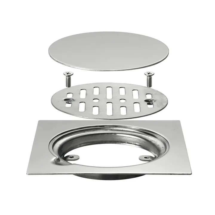Floor Drain with Screw Grating