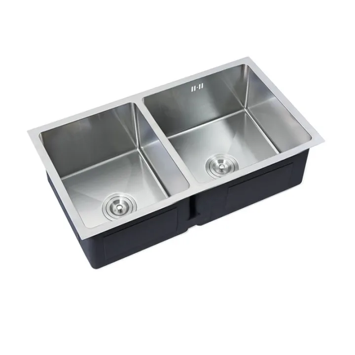 Stainless Steel Handmade Double Bowl Kitchen Sink