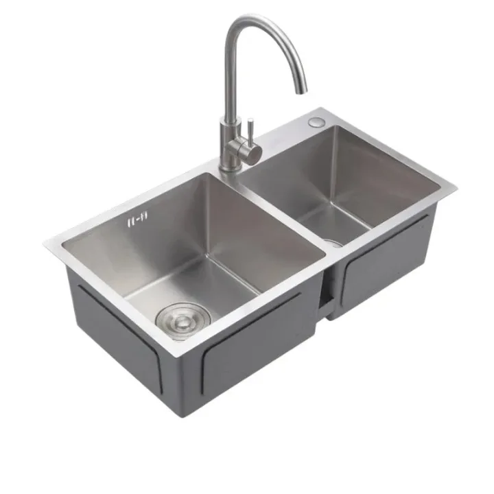 Stainless Steel Double Bowl