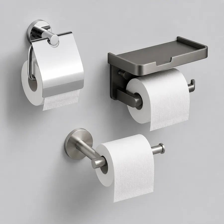 Toilet paper holders for bathroom project and distribution orders