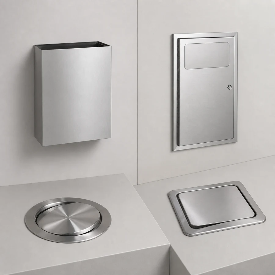 Commercial washroom waste bins product category